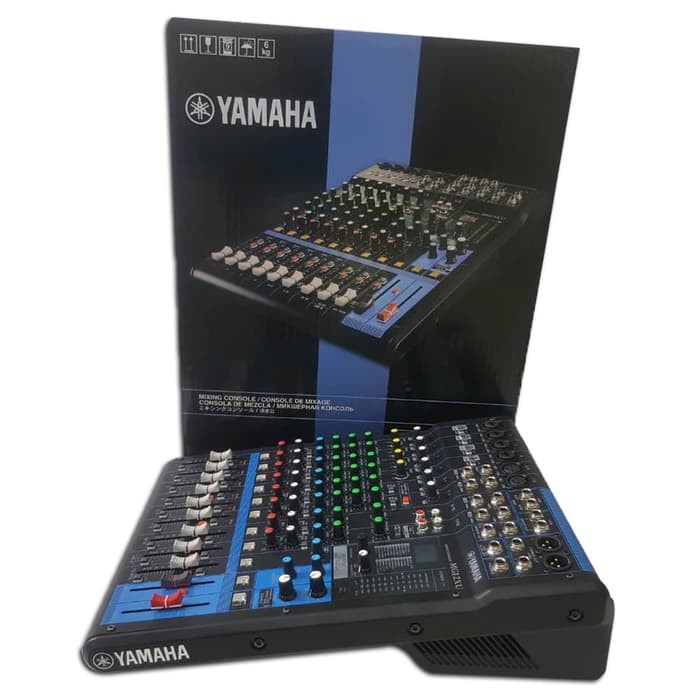 Yamaha Mixer Audio Mg12xu Mg 12 Xu 12 Channel Usb Shopee Indonesia