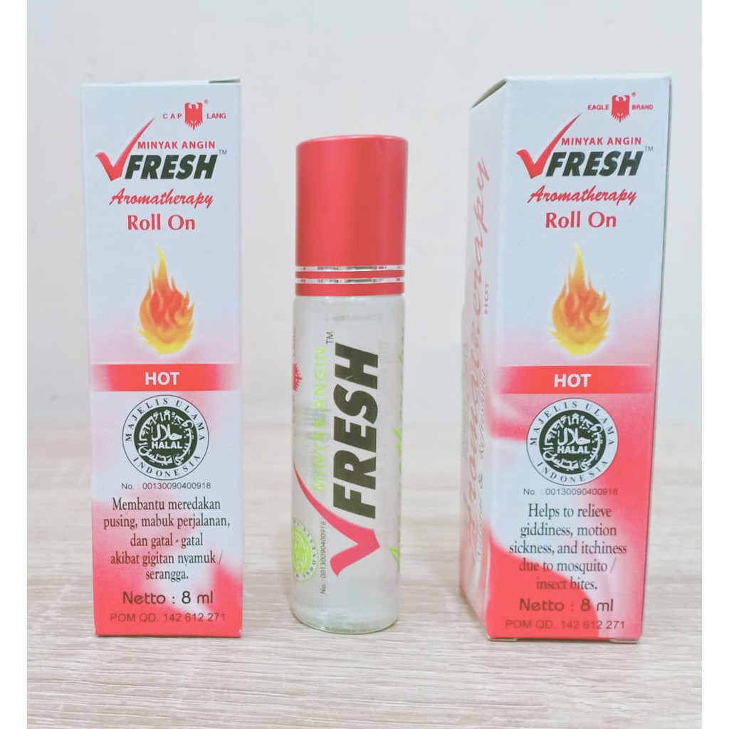 CAP LANG V FRESH  ROLL ON 8 ML