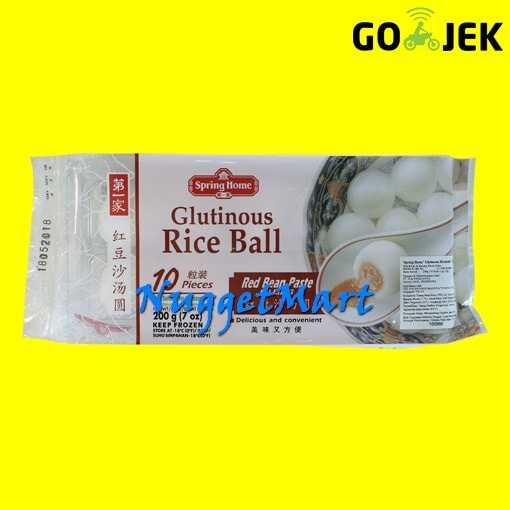 

SPRING HOME RICE BALL RED BEAN PASTE 200 GR