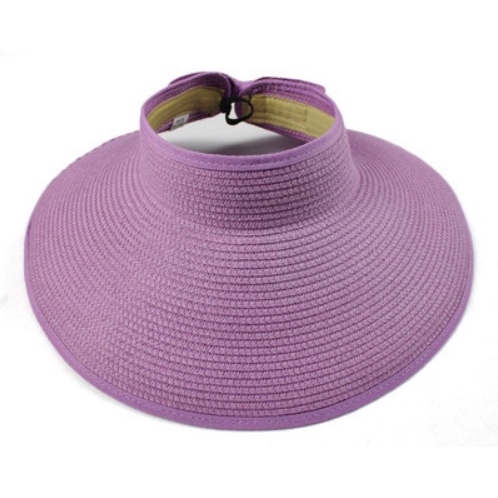 Topi Pantai Jerami Straw Hat Musim Panas Warna