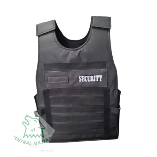 Rompi Pelindung Security Hitam/ Body Vest Motor/ Security