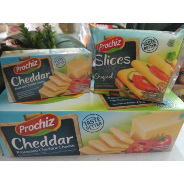 

Keju Prochiz Cheddar Berat Netto 2KG