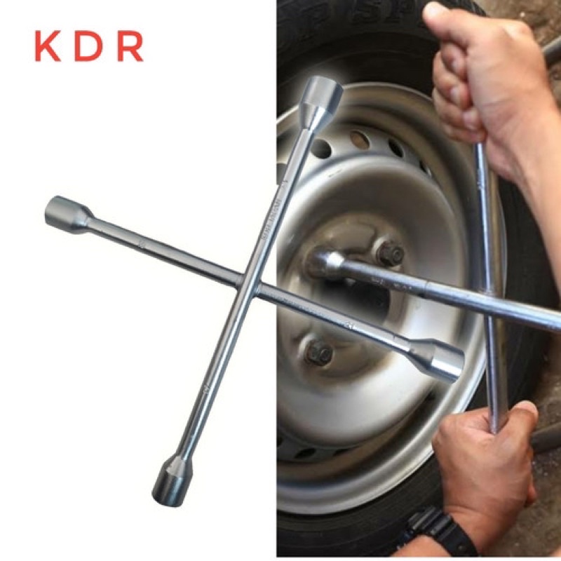 KDR Kunci Roda Mobil Palang Siku Sock Sok Socket 17mm 19mm 21mm 23mm