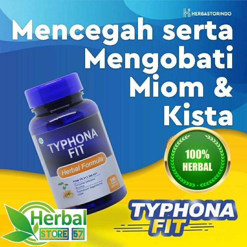 Obat Typhona Fit Asli  Herbal Formula TYPHONA FIT ORIGINAL BPOM