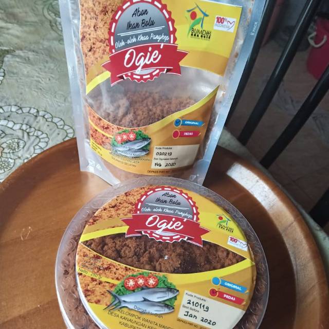 

Abon ikan bandeng Ogie