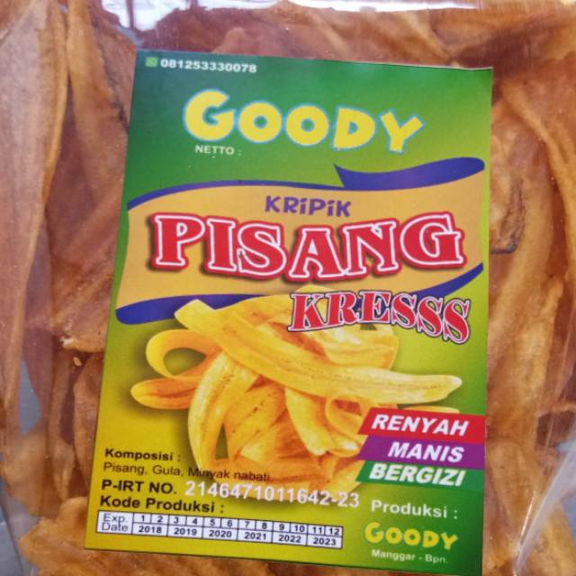 

Keripik pisang goody