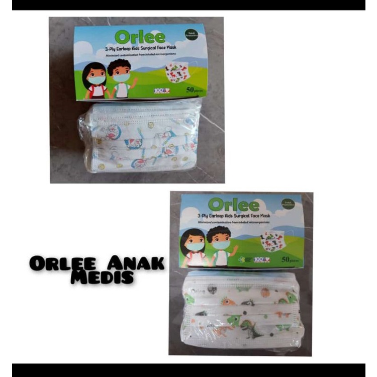 Orlee Medis Duckbill Cantol Anak isi 50pc