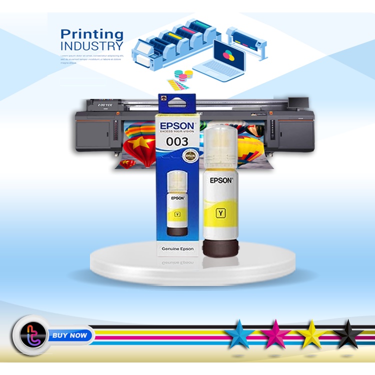 Tinta Epson 003 YELLOW SERIES L3110 L3150 L3100 L1110 L3101 L5190