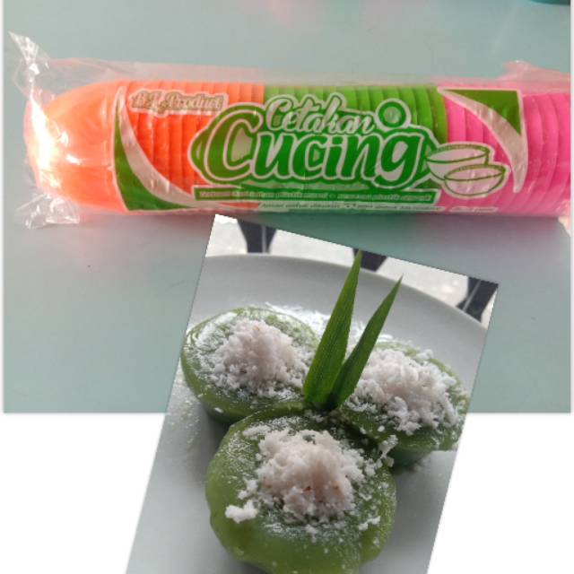 1 lusin cetakan cucing,  cetakan kue / cetakan puding / cetakan kue mangkok / cetakan kue talam