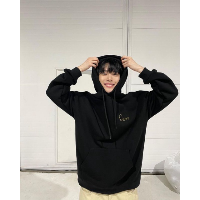 HOODIE DOYOUNG NCT X SLOWACID DEAR BLACK
