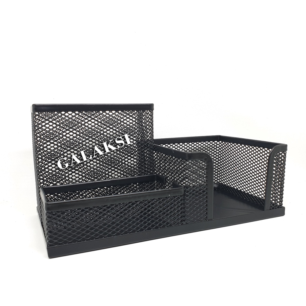 

DESK SET MEMO ORGANIZER KOTAK BESI