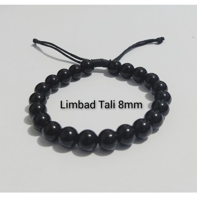 Gelang Limbad Bulat Hitam Untuk Pria &amp; Wanita