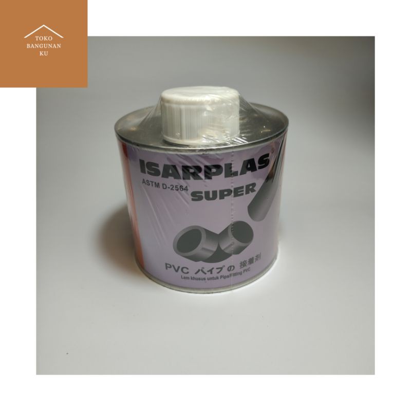 

Lem Pipa Pvc - Lem Pipa Paralon ISARPLAS 400gr