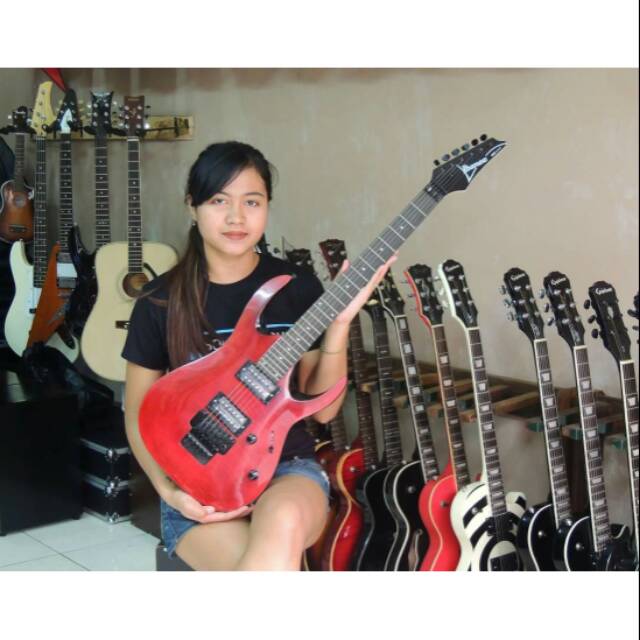 GITAR LISTRIK IBANEZ RG MERAH