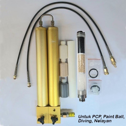 Air Filter Udara Kompresor Compressor PCP / Diving / Nelayan (Double)