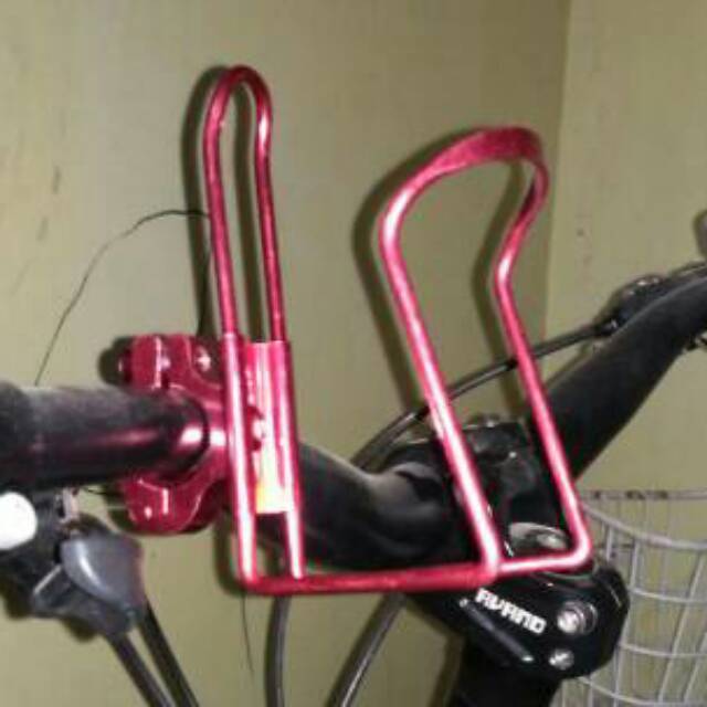 Holder bracket braket Botol minum di stang sepeda atau motor touring botle cage1