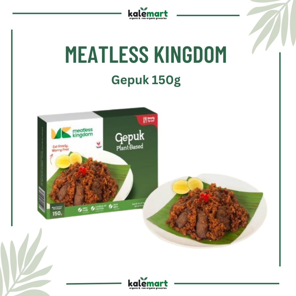 Jual MEATLESS KINGDOM GEPUK 150g Shopee Indonesia