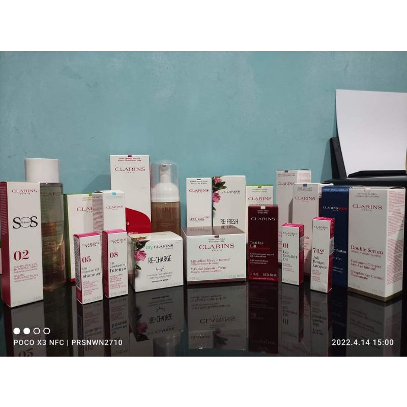 CLARINS SKINCARE BUNDLE SET