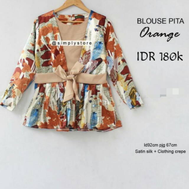 

Blouse Pita Orange