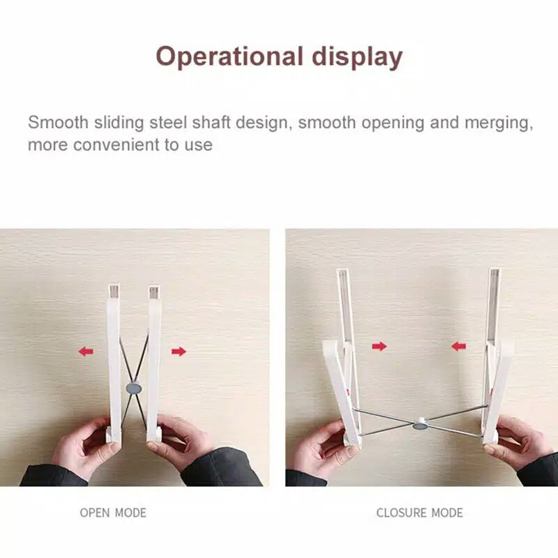 [WS] Stand Holder Laptop / Macbook / Tablet Standing Adjustable Stand Model LS-001/002