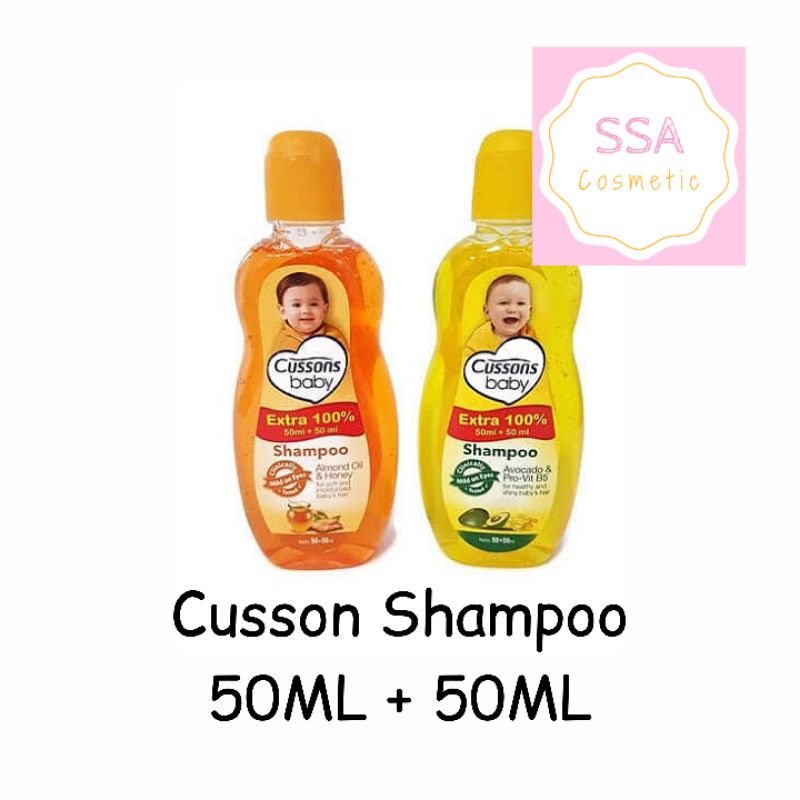 Cussons Baby Shampoo 50ML + 50ML / Shampo bayi Cusson