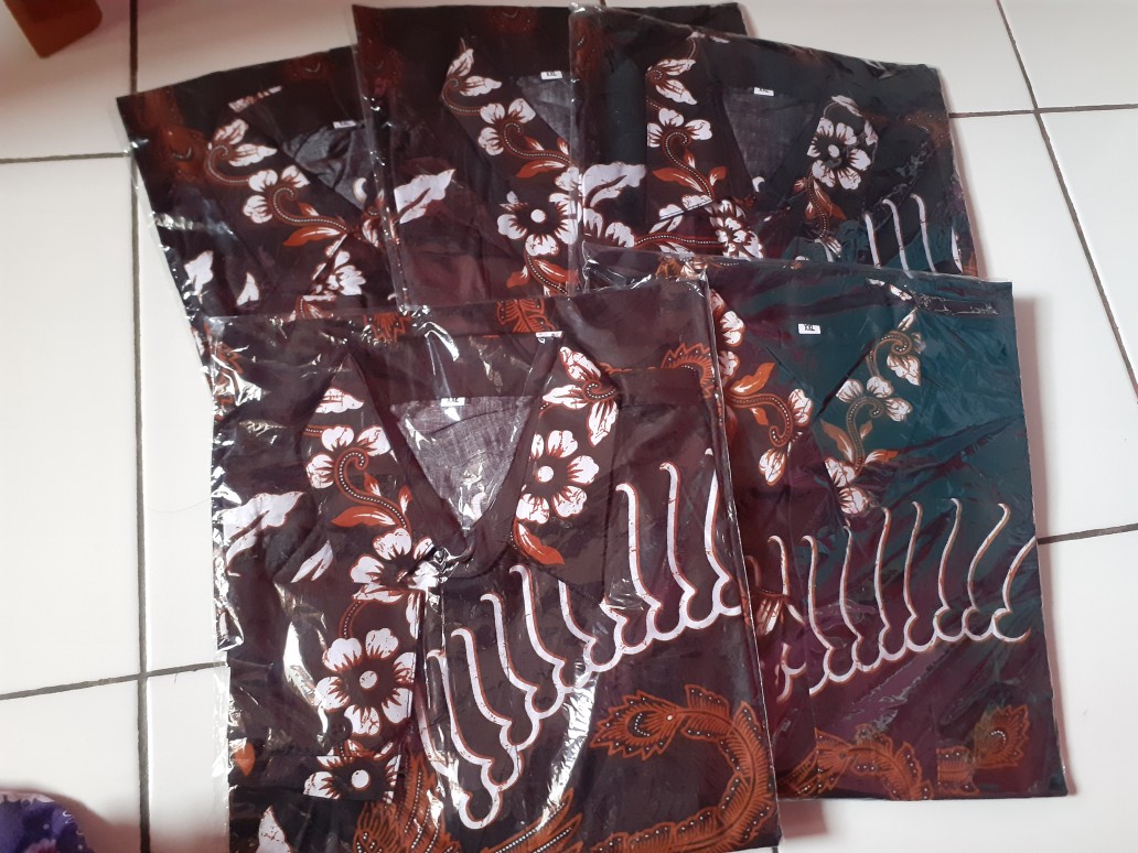 Batik Couple Kemeja Tunik New Arival Derstro Batik Couple