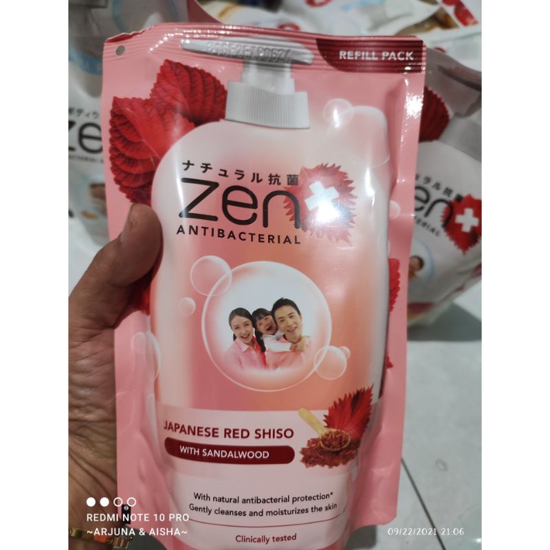 ZEN Antibacterial Bodywash Refill 450ml/400ml