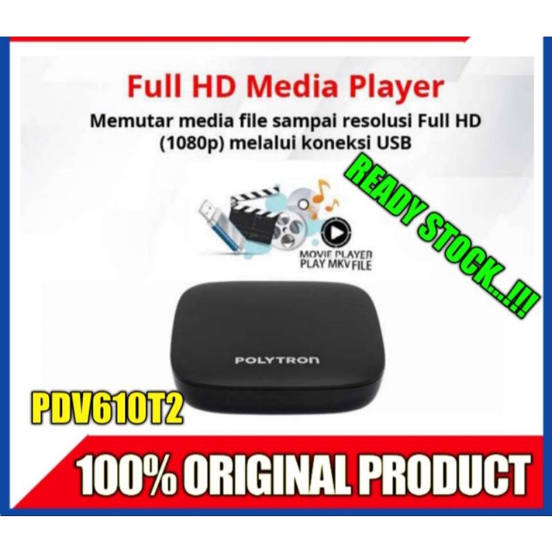 polytron settopbox PDV 610 T2