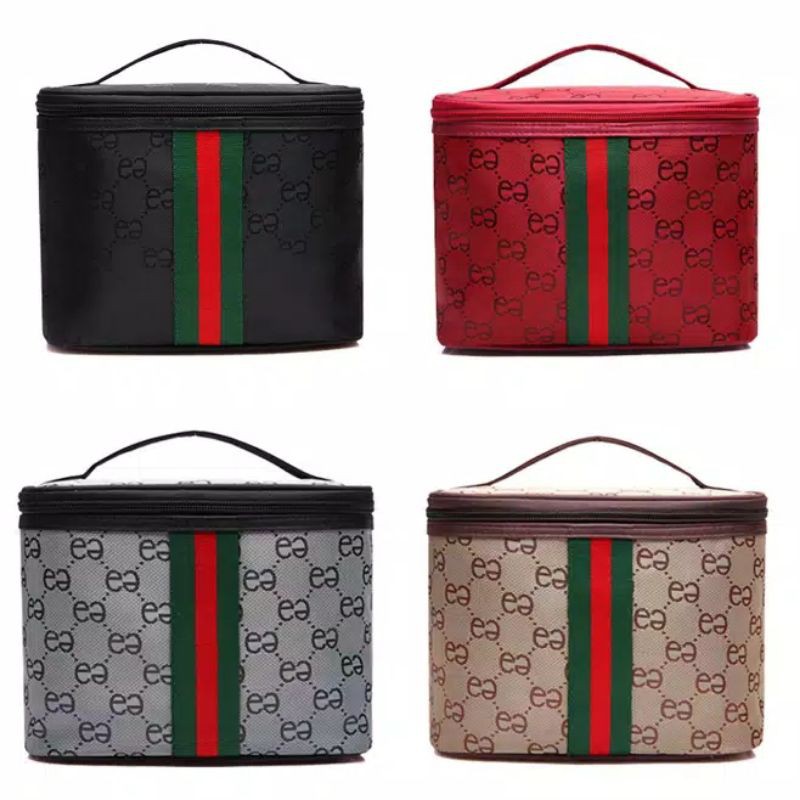 Tas Kosmetik Tebal Import High Quality Make Up Storage Organizer Tas Makeup travel Dompet Bedak PS22