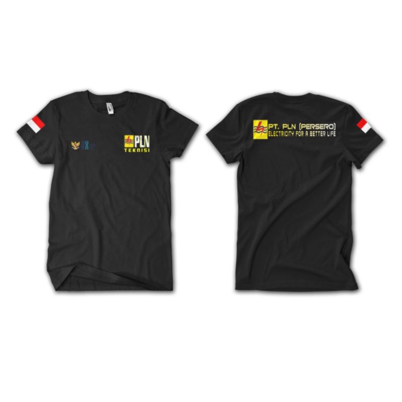 KAOS PLN LISTRIK PINTAR LENGAN PENDEK TERBARU