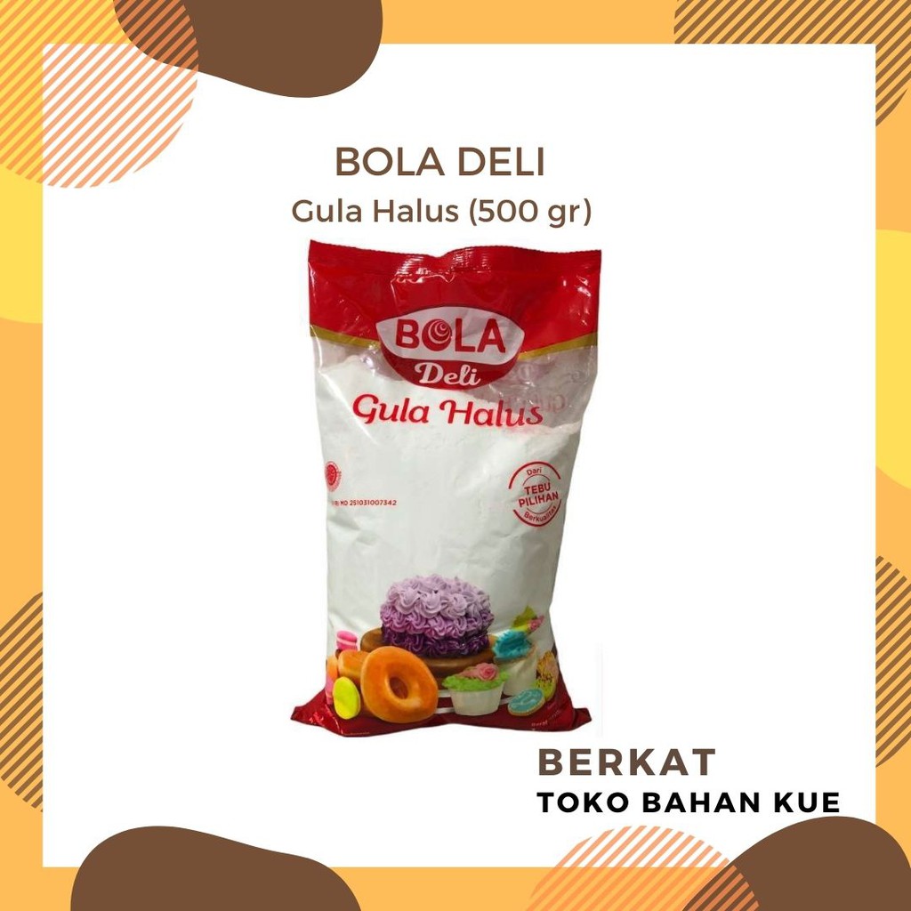 

BOLA DELI Gula Halus (500 gram)