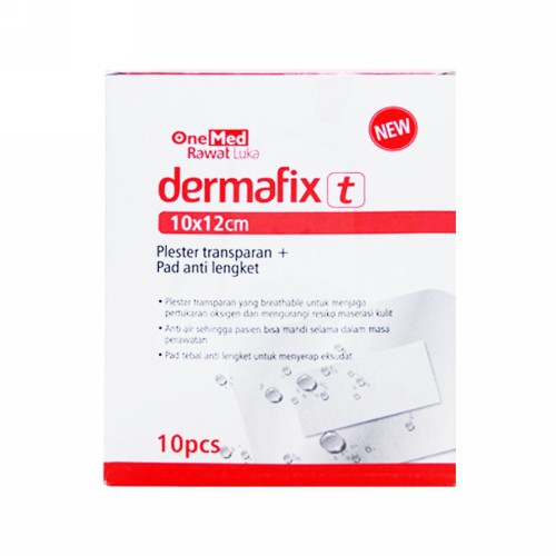 Dermafix T 10cmx12cm / Plester Anti Air/ Plester Rawat Luka