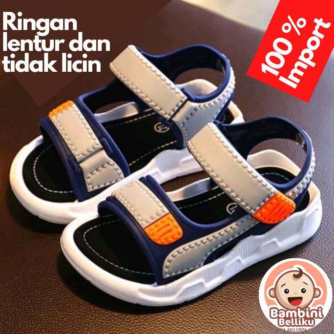 Sandal Gunung Anak Import Sepatu anak Laki 2 3 4 5 6 7 8 Tahun