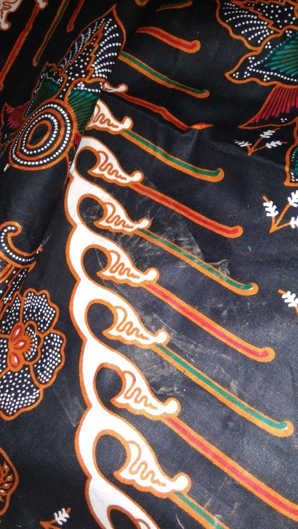 Maura Couple - Sania Ruffle Batik Couple Ori Ndoro Jowi Dnt Garansi Kebaya Modern - Set Couple Adara