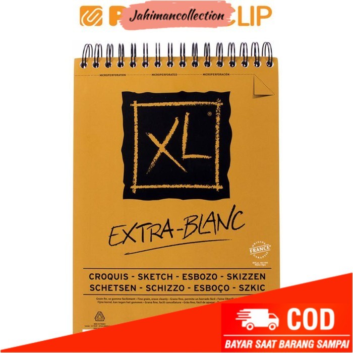 

✨ BISA COD ✨ SKETCHBOOK CANSON 200787500 A4