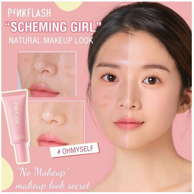 PINKFLASH OhMySelf Weightless Long Lasting All-day Tahan Air Matte Foundation 6 Colors