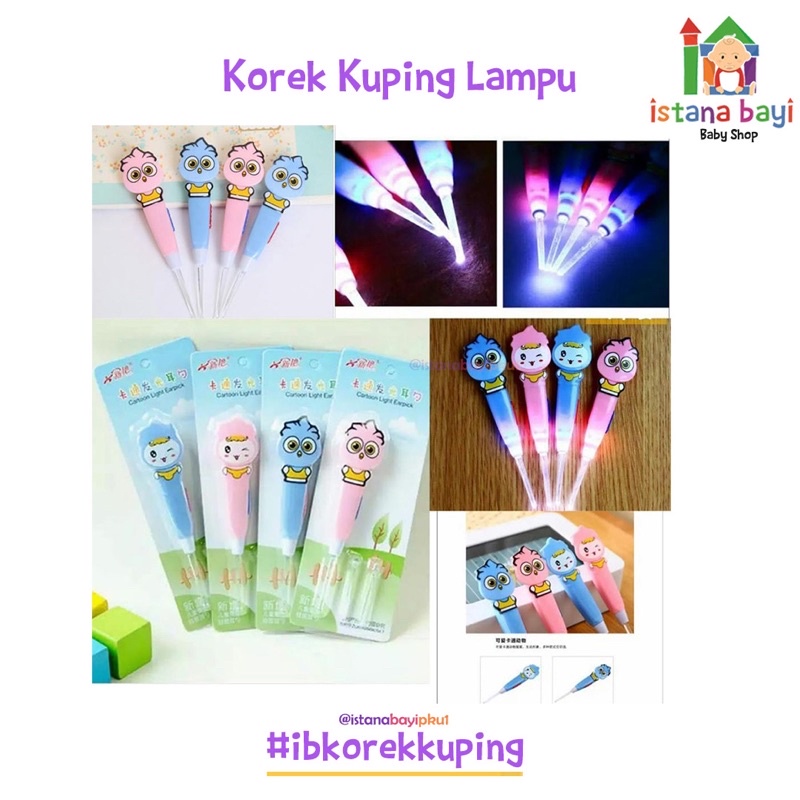 Korek kuping Lampu/korek kuping LED - Ear picks Murah