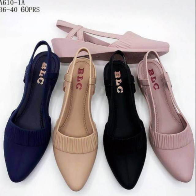 sepatu kerut jelly doff merk BLC
