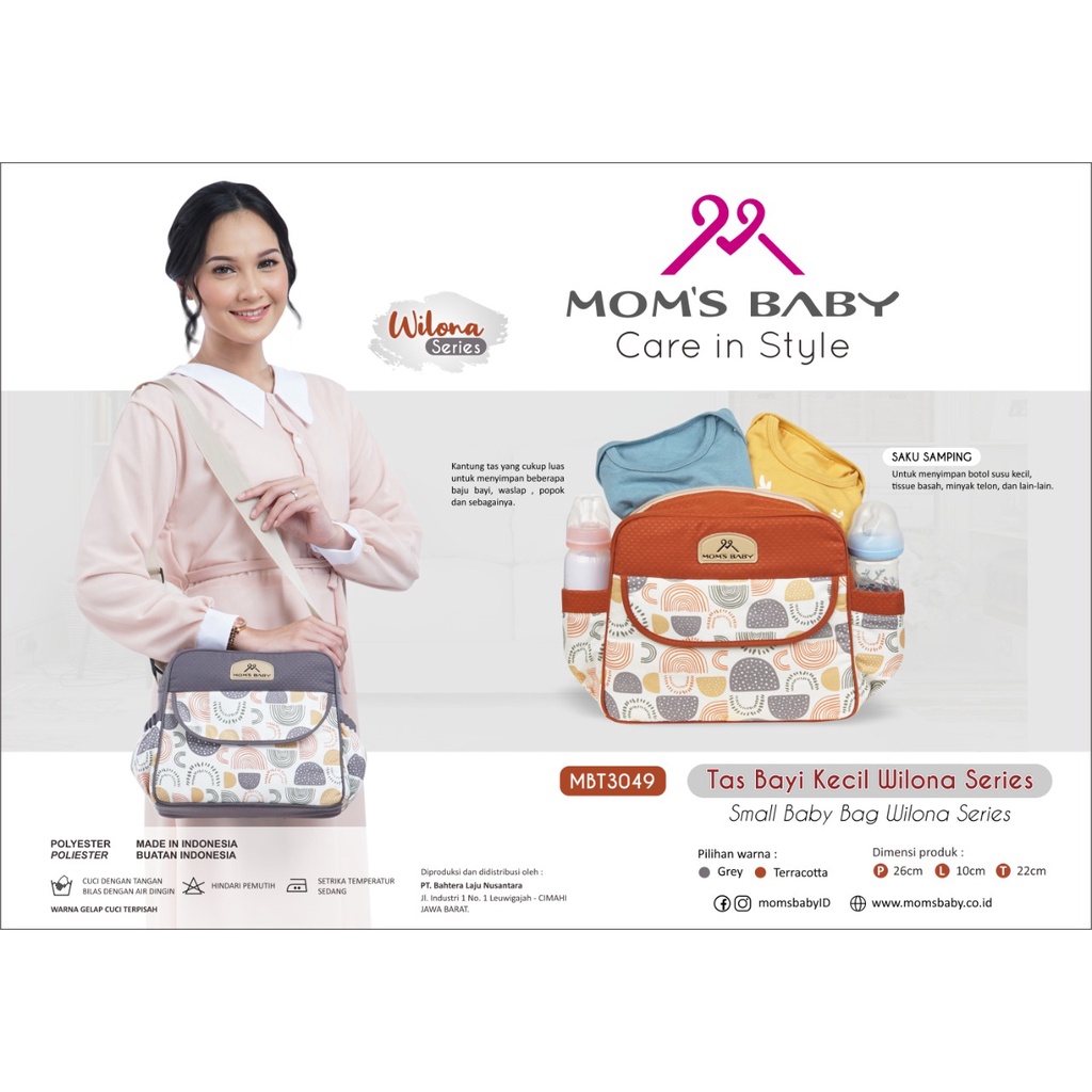 Tas Bayi Kecil Mom's baby Wilona Series MBT3049