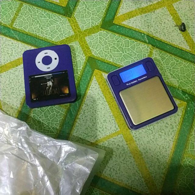 Timbangan Saku Pocket Scale Digital Unik Model Mp3 100gr 0.01gr