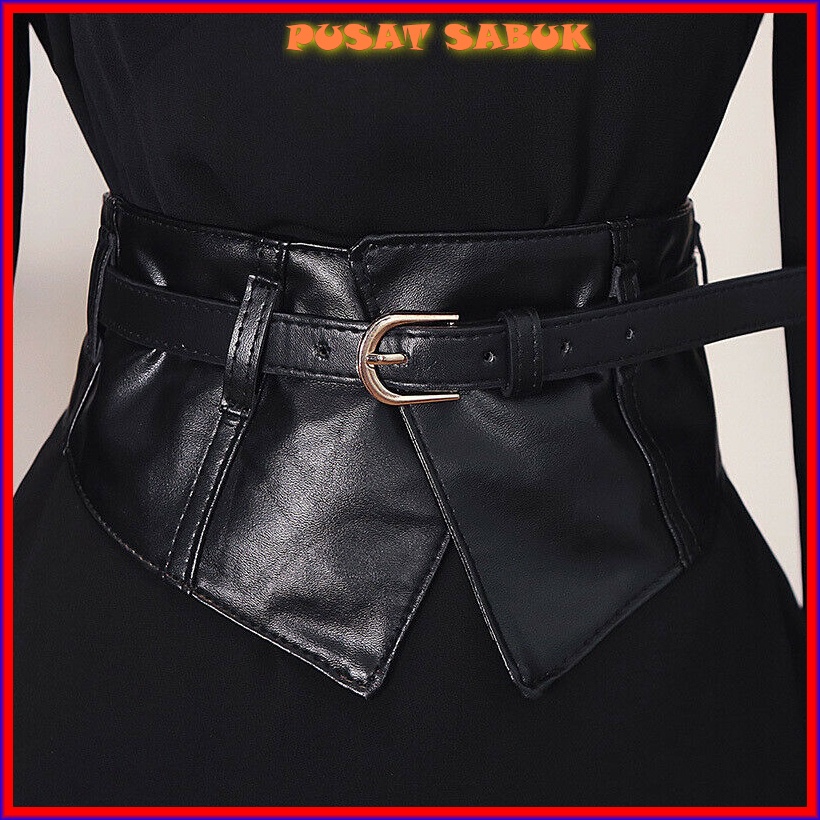 Sabuk Belt Obi Wanita Besar Gesper Women Ikat Pinggang Fashion Elastis Korea Cewek Cantik Gemuk Oby Jumbo Hitam Karet Mewah Impor Corset Gasper Pesta Murah Grosir Kekinian Ekslusif Gratis Ongkir Cod Jakarta Surabaya Korset Big