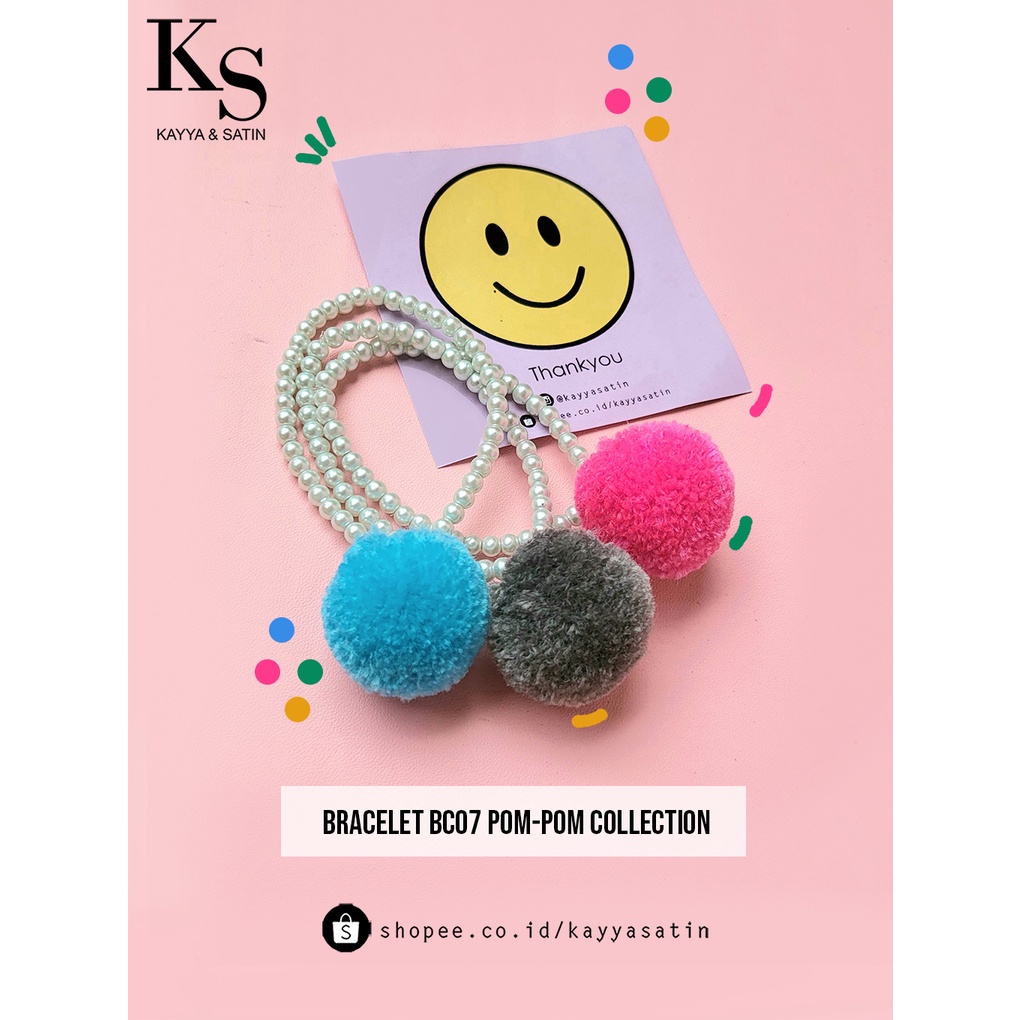 BRACELET KODE BC07 POM-POM COLLECTION