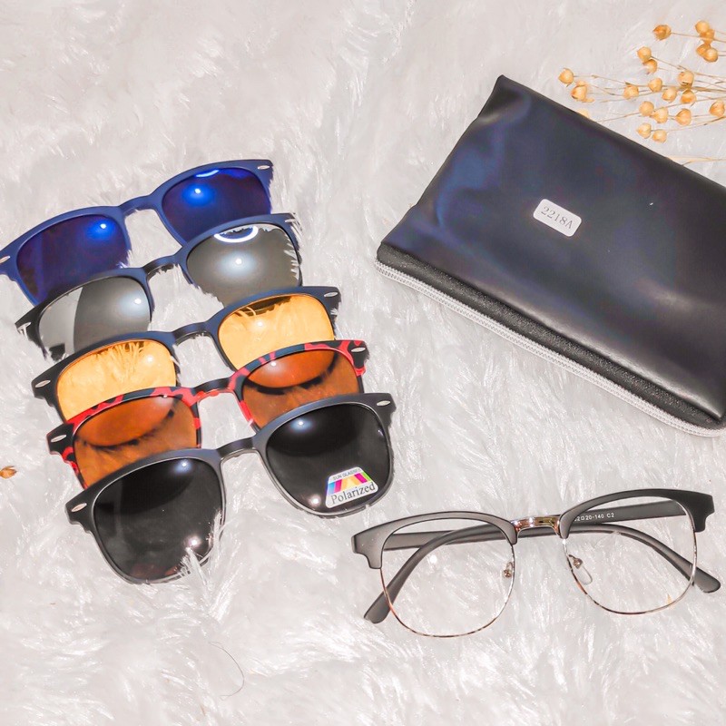 Paket Kacamata Clip Warna 2218A