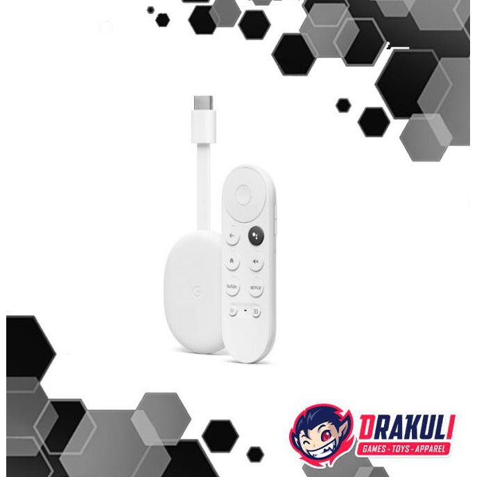 Ready&Siapkirim Google Chromecast With Google Tv - Snow