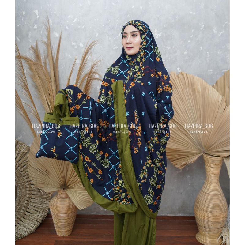 Mukena Bali Dewasa Rayon Premium Prisya 5 Jumbo