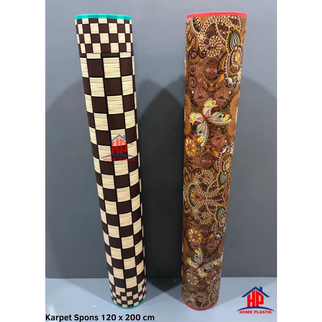 Karpet Spons / Tikar Lantai / Karpet Lantai 120 X 200 CM / Tebal 5 MM Motif