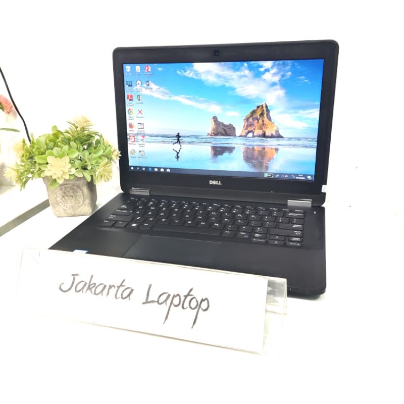 LAPTOP DELL LATITUDE E7270 | CORE I7 | RAM 8GB | SSD NVME 512GB | MULUS MURAH BERGARANSI