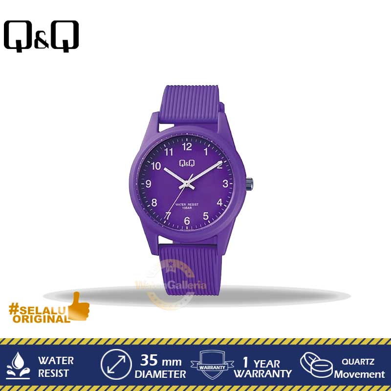 Jam Tangan QnQ VS12J008Y VS12J Bergaransi Original Murah