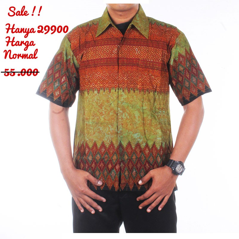 Kemeja Batik Pria Elang