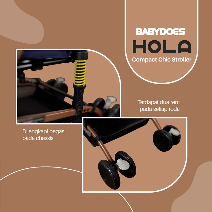 Makassar ! Stroller / Kereta Dorong Babydoes Olla CH 311